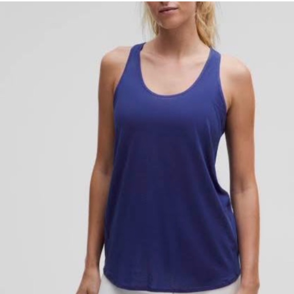 lululemon athletica Deep Blue Tank Top